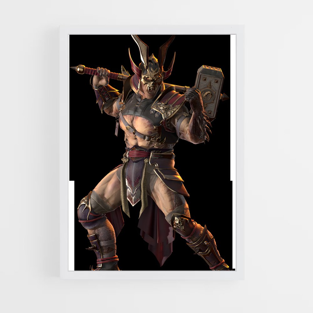 Poster Shao Kahn : Le Conquérant – affiche Mortal kombat (vue 3)